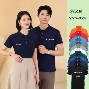 Vente en gros de t-shirts et polos en coton et soie pour hommes avec logo personnalisé, polos de golf pour hommes avec logo personnalisé, haute qualité - Product Image 1