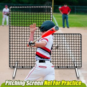 Rete da allenamento portatile in acciaio per baseball, rete da lancio per softball, gabbia da battuta per baseball, schermo di sicurezza, schermo a <span class=keywords><strong>L</strong></span> per baseball - Product Image 6