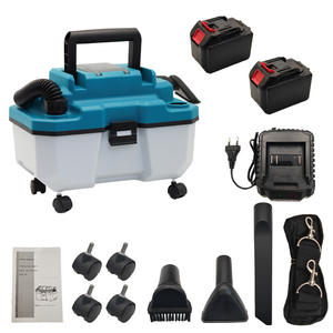 Blue 21V Lithium Battery <b>Vacuum</b> <b>Cleaner</b> 15.1-20KPA Suction Dust Bin <b>Wet</b> <b>Dry</b> Blower <b>Car</b> Office Use - Product Image 4