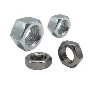 Rivet à tête plate et corps rond moleté en acier au carbone, finition nickelée naturelle, résistant à la corrosion, pour boîtier extérieur - Product Image 1