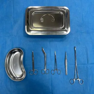 Surgical Dressing Kit Box Medical Wound Dressing Instrument Set