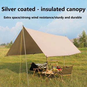 Carpa para exteriores, toldo para pícnic, protector solar, toldo para playa a prueba de lluvia, equipo de acampada, suministros de sombra, equipo de viaje - Product Image 2