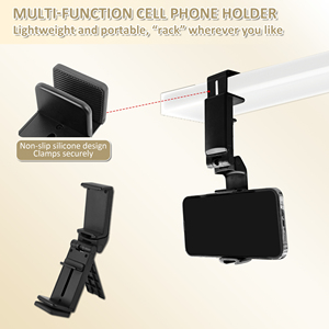 360 ° xoay nhựa điện thoại núi giữ bàn Máy bay mới lạ trong chuyến bay móc cho phòng khách - Product Image 2