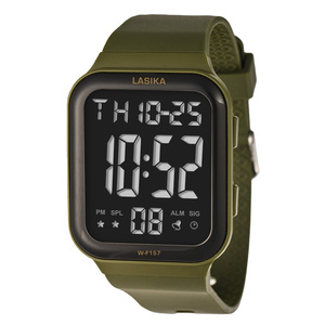 <span class=keywords><strong>Lasika</strong></span> นาฬิกากีฬากันน้ำของผู้ชาย, 3BAR กันน้ำจอแสดงผลดิจิตอลจับเวลาได้มีเข็มทิศ - Product Image 6