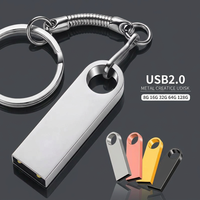 Memorias USB Giratorias Personalizadas al por Mayor con Logotipo, 128GB, 64GB, 32GB, 16GB, 8GB, 4GB, Pendrives, Memorias USB