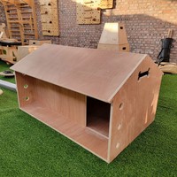 Meubles modernes en bois massif personnalisés directement de l'usine Lit grotte pour animaux de compagnie Maison pour chiens et chats Nid pour animaux de compagnie en bois