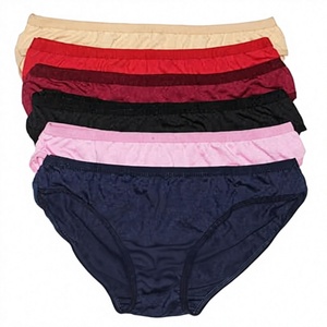 Hot Selling Sexy <b>White</b> Mid-Rise Thin Solid Nonwoven Lace <b>Bikini</b> Panties <b>Set</b> - Product Image 2