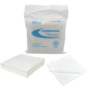 Disposable 600 Class Professional 55 Cellulose 45 Polyester Lint Free Cleanroom Wiper Wipes For Iphone Sansung Lcd Screen