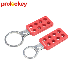 Chấ<span class=keywords><strong>t</strong></span> lượng cao giá <span class=keywords><strong>t</strong></span>ố<span class=keywords><strong>t</strong></span> nhấ<span class=keywords><strong>t</strong></span> màu đỏ dài xử lý 25mm còng lỗ 1 "hợp kim kẽm khóa Hasp - Product Image 4