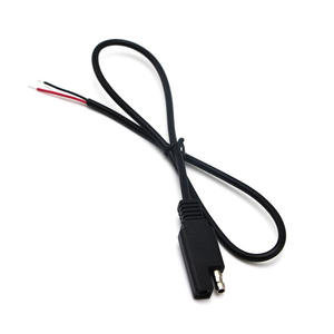 18AWG 구리 SAE 2 핀 2 코어 12V 연장 케이블 자동차 및 태양 전지판 사용을위한 빠른 분리 플러그 - Product Image 3