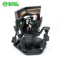 Simulador de Carreras F1 con Cabina de Conducción, 3 Pantallas, 6 DOF, Seis Ejes, para Venta