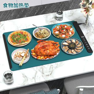 Flexible Folding <strong>Silicone</strong> <strong>Heat</strong> Pad Kitchen Food Warmers Warming <strong>Mat</strong> Comfortable and Convenient - Product Image 5