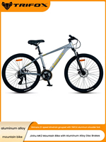 Sepeda Gunung Premium Trifox Mk2 Dengan Rem Cakram Mekanis 21 Speed dan Rangka Aluminium Alloy untuk Petualangan Luar Ruangan