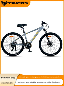 Bicicleta de Montaña Premium <span class=keywords><strong>Trifox</strong></span> Mk2 con Frenos de Disco Mecánicos de 21 Velocidades y Cuadro de Aleación de Aluminio para Aventuras al Aire Libre - Product Image 6