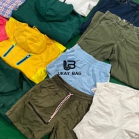 F1-1 grosir pakaian bekas bermerek pakaian pakaian sutra pria dan wanita kualitas tinggi militer militer jaket celana pendek Hoodie