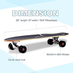 27 pouces land cruiser surf planche à roulettes jeune bonne qualité <span class=keywords><strong>skate</strong></span> board <span class=keywords><strong>carver</strong></span> style camion - Product Image 3