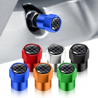 Capuchons de valve de pneu de voiture avec logo personnalisé, capuchons de valve en aluminium pour moto, capuchons de valve de pneu pour roues de voiture