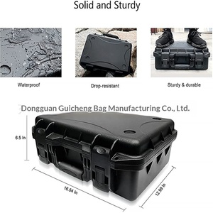 Étui de protection portable pour <span class=keywords><strong>drone</strong></span> <span class=keywords><strong>FPV</strong></span> - Sac de voyage extérieur <span class=keywords><strong>noir</strong></span>/rouge - Product Image 5