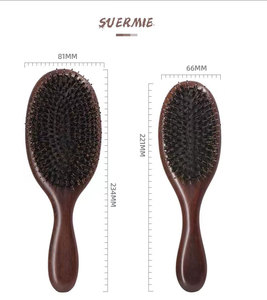 Cepillo de masaje para el cuidado del cabello, peine profesional de madera para masaje del cuero cabelludo - Product Image 3