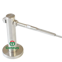 Accessoires et connecteurs de câbles en acier inoxydable 316 pour treillis métalliques et systèmes de façades vertes