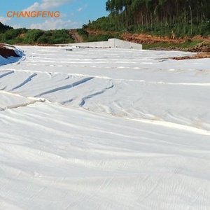 Fabricant chinois à fibres courtes poinçonné à l'aiguille NoWoven géotextile tissu PP géotextile de haute <span class=keywords><strong>qualité</strong></span> - Product Image 1