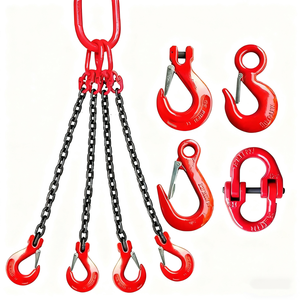Eslinga de Cadena de Elevación G80 de Cuatro Patas, de Acero al Manganeso de 8mm, Personalizable, de Alta Resistencia, con Garantía de Calidad - Product Image 2