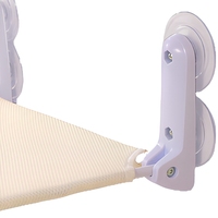 Hamac pour chat à ventouse de fenêtre, lit suspendu en maille respirante, panier de repos d'hiver pour animaux de compagnie, lit de balcon pour bronzer pour chats