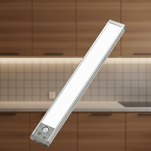 Wiederaufladbare Bewegungssensor-Unterbauleuchten Magnetische Dimmbare <span class=keywords><strong>LED</strong></span>-Schranklampe Kabellose Beleuchtung für Küche und Treppen - Product Image 1