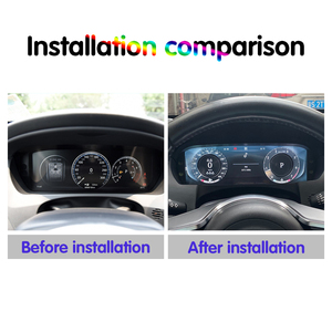 Krando 12.3 "Linux cruscotto quadro strumenti LCD Car Cockpit <span class=keywords><strong>Cluster</strong></span> digitale per Jaguar XE F PACE Touch Display tachimetro - Product Image 4