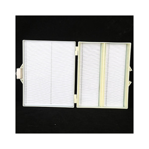 Hongbolai 100 Slide Cassette With Metal Clasp For <b>Microscope</b> Slides Storage - Product Image 4