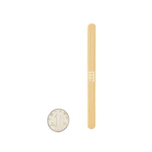 Palitos de bambú para helados de 114 mm y 2 mm de grosor, desechables, para uso comercial, con opción de impresión de logotipo. - Product Image 1