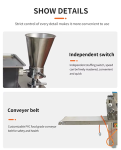 High Production Small Pelmeni <b>Machine</b> Samosa Folding <b>Dumpling</b> <b>Maker</b> Automatic Pierogi Ravioli Empanada Making <b>Machine</b> - Product Image 2