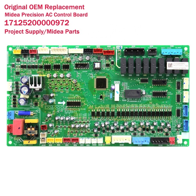 Midea CRAC Unit Control Board 17125200000972 Computer Room Air Conditioner PCB HVAC Spare Parts. Suitable for MAU2100T2N1S4D