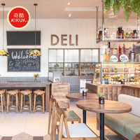 Fournisseur de services de design d'intérieur pour restaurants de luxe, solution de mise en plan 3D personnalisée pour hôtel, café
