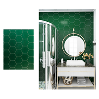 Carreaux et panneaux muraux SPC multicolores imperméables pour baignoire, douche, salon, cuisine, hôtel, salles de bain