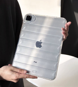 Funda de silicona suave transparente a prueba de golpes para <span class=keywords><strong>iPad</strong></span> 7 8 9 <span class=keywords><strong>10</strong></span> Air 3 4 <span class=keywords><strong>5</strong></span> <span class=keywords><strong>Pro</strong></span> 11 12,9 pulgadas Mini 6 fundas para tableta - Product Image 5