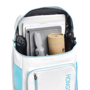 Sac à dos de voyage portable unisexe multifonctionnel résistant à l'eau, durable, écologique, en polyester, pour le badminton, 27L, grand format - Product Image 4