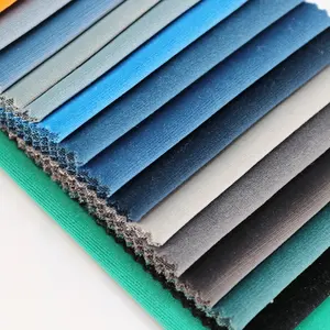 Renkli % 100% polyester kadife kumaş döşeme kadife mobilya kumaş kadife mobilya