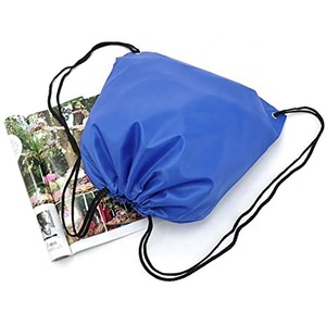 Cá Nhân Dây Rút Ba lô tái chế Polyester Túi thể thao cho quảng cáo mua sắm hàng ngày Gấp thiết kế-Vừa - Product Image 6