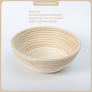 <span class=keywords><strong>Cesta</strong></span> <span class=keywords><strong>de</strong></span> Fermentación <span class=keywords><strong>de</strong></span> Ratán Natural Indonesio para Pan <span class=keywords><strong>de</strong></span> Levadura, Tejida a Mano, Redonda <span class=keywords><strong>de</strong></span> 23 cm con Cubierta <span class=keywords><strong>de</strong></span> Tela <span class=keywords><strong>de</strong></span> Algodón y Lino - Product Image 5