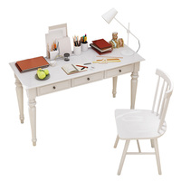 Table d'étude en bois massif pour chambre à coucher, peinture piano pour la maison