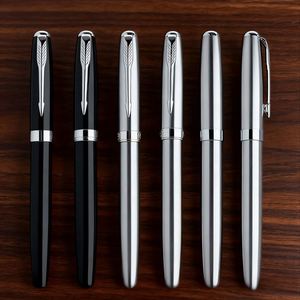 High Quality Commercial Metal Fountain <b>Pen</b> Luxury with logo Custom <b>Pens</b> 0.5 mm Write the Diameter for Corporate Office Use - Product Image 1