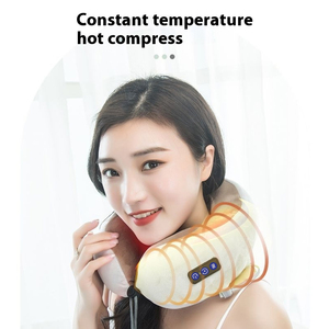 Nouvel Oreiller de Voyage Ergonomique 2025 en Gros avec Support Cervical, Rechargeable par USB, en Forme de U, Chauffant pour le Voyage - Product Image 2