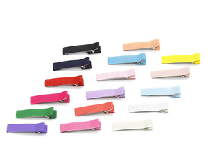 Basteln Sie gefütterte Krokodil klemmen für Kinder Haars pange DIY-Projekt Gros grain <span class=keywords><strong>Ribbon</strong></span> Cherry Haars pangen Set - Product Image 1