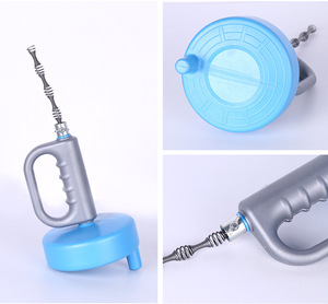 Outil <span class=keywords><strong>de</strong></span> nettoyage en acier <span class=keywords><strong>de</strong></span> type bobine Xsucceed XSD006 pour le nettoyage printanier et le débouchage des égouts dans la cuisine, la salle <span class=keywords><strong>de</strong></span> bain et l'usage industriel - Product Image 3