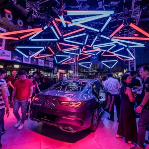 Tubo de luz LED RGB para concierto, grúa de elevación triangular, cabrestante cinético, DMX - Product Image 4