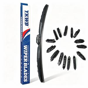 Escobilla Limpiaparabrisas Híbrida Multifuncional de 3 Secciones de la Fábrica YIKE para <span class=keywords><strong>Defender</strong></span> Sportage, de Caucho Natural, Silenciosa y sin Rayas - Product Image 1