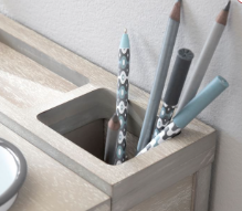 Tavolo pieghevole <span class=keywords><strong>a</strong></span> parete in MDF, scrivania per laptop, tavolo <span class=keywords><strong>a</strong></span> goccia pieghevole in legno montato <span class=keywords><strong>a</strong></span> parete per tavolo da pranzo scrivania <span class=keywords><strong>salvaspazio</strong></span> - Product Image 6