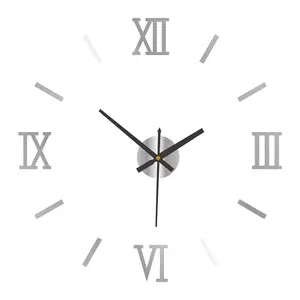 Diy jam tangan digital desain dekoratif antik jam dinding dekorasi dinding ruang tamu jam dinding besar reloj de pared horloge