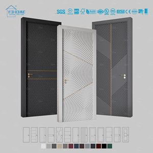 家の家のインテリア木製ドア - Product Image 1